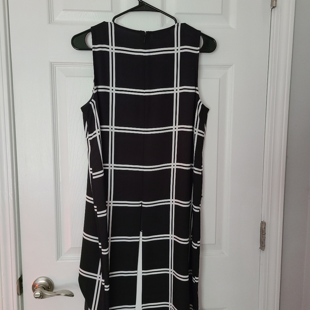 Alfani Blouse black and white